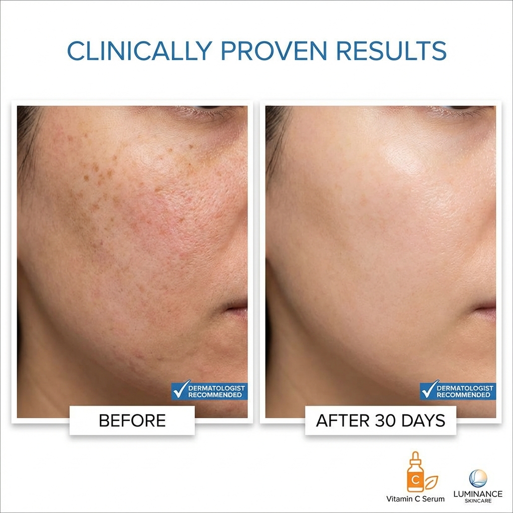 Skin brightening transformation